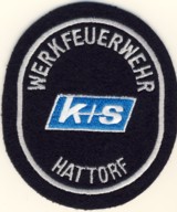 Abzeichen Werkfeuerwehr K+S / Hattdorf