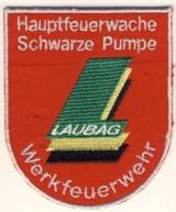 Abzeichen Werkfeuerwehr Lausitzer Braunkohle AG (jetzt Vattenfall)