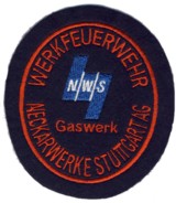 Abzeichen Werkfeuerwehr Neckarwerke Stuttgart AG