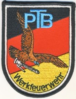 Abzeichen Werkfeuerwehr Physikalisch Technische Bundesanstalt / Braunschweig