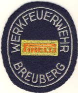 Abzeichen Werkfeuerwehr Pirelli / Breuberg