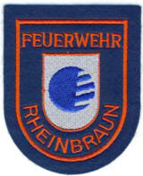 Abzeichen Werkfeuerwehr RWE - Rheinbraun