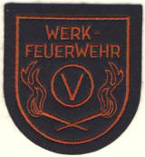 Abzeichen Werkfeuerwehr Vulkan / Bremen
