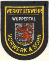 Abzeichen Werkfeuerwehr Vorwerk & Sohn