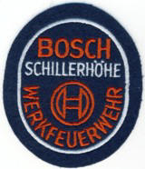 Abzeichen Werkfeuerwehr Bosch / Schillerhöhe