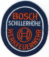 Abzeichen Werkfeuerwehr Bosch / Schillerhhe