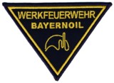 Abzeichen Werkfeuerwehr Bayernoil Raffineriegesellschaft mbH in gold