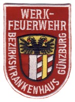 Abzeichen Werkfeuerwehr Bezirkskrankenhaus Gnzburg