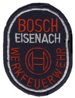 Abzeichen Werkfeuerwehr Bosch / Eisenach