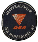 Abzeichen Werkfeuerwehr DEA Mineralöl AG / Heide
