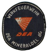 Abzeichen Werkfeuerwehr DEA Minerall AG / Heide