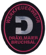 Abzeichen Werkfeuerwehr Dräxlmaier / Bruchsal