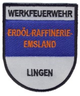 Abzeichen Werkfeuerwehr Erdlraffinerie Emsland in Lingen