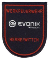 Abzeichen Werkfeuerwehr Evonic