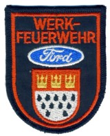 Abzeichen Werkfeuerwehr Ford / Kln