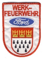 Abzeichen Werkfeuerwehr Ford / Kln