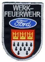 Abzeichen Werkfeuerwehr Ford / Köln