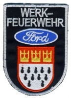 Abzeichen Werkfeuerwehr Ford / Kln