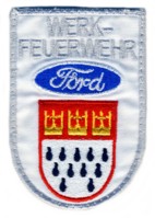 Abzeichen Werkfeuerwehr Ford / Kln