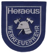 Abzeichen Werkfeuerwehr Heraeus / Hanau