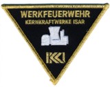 Abzeichen Werkfeuerwehr Kernkraftwerk Isar