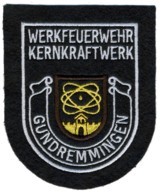 Abzeichen Werkfeuerwehr KKW / Gundremmingen