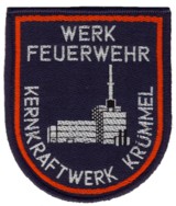 Abzeichen Werkfeuerwehr KKW Krmmel