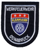Abzeichen Werkfeuerwehr Karmann