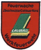 Abzeichen Werkfeuerwehr Lausitzer Braunkohle AG / Jnschwalde (jetzt Vattenfall)