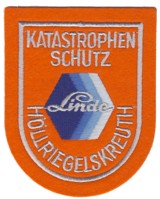 Abzeichen Werkfeuerwehr/Kat-S Linde / Höllriegelskreuth