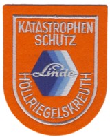 Abzeichen Werkfeuerwehr/Kat-S Linde / Hllriegelskreuth