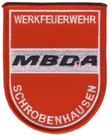 Abzeichen Werkfeuerwehr MBDA / Schrobenhausen