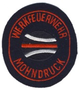 Abzeichen Werkfeuerwehr Mohndruck