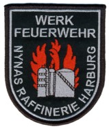 Abzeichen Werkfeuerwehr Nynas Raffinerie Hamburg-Harburg