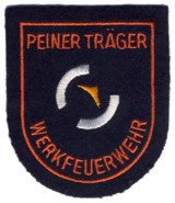 Abzeichen Werkfeuerwehr Peiner Trger / Peine