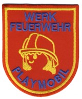 Abzeichen Werkfeuerwehr Playmobil