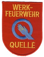 Abzeichen Werkfeuerwehr Karstadt/Quelle