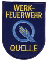 Abzeichen Werkfeuerwehr Karstadt/Quelle