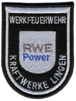 Abzeichen Werkfeuerwehr RWE - Kraftwerk Lingen