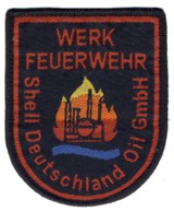 Abzeichen Werkfeuerwehr Shell Deutschland Oil GmbH / Heide