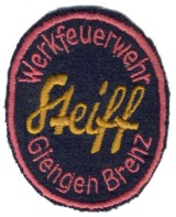 Abzeichen Werkfeuerwehr Margarete Steiff GmbH