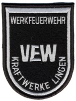 Abzeichen Werkfeuerwehr VEW - Kraftwerk Lingen