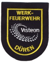 Abzeichen Werkfeuerwehr Visteon / Dren