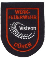 Abzeichen Werkfeuerwehr Visteon / Dren