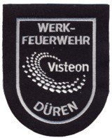 Abzeichen Werkfeuerwehr Visteon / Dren