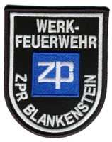 Abzeichen Werkfeuerwehr Zellstoff- und Papierfabrik Rosenthal / Blankenstein