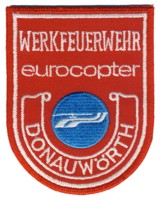 Abzeichen Werkfeuerwehr eurocopter / Donauwrth