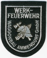 Abzeichen Werkfeuerwehr Waggonbau Ammendorf GmbH