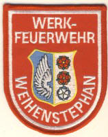 Abzeichen Werkfeuerwehr Staatsbrauerei Weihenstephan