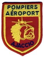 Abzeichen Pompiers Aeroprt Ajaccio